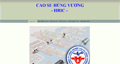 Desktop Screenshot of caosuhungvuong.com